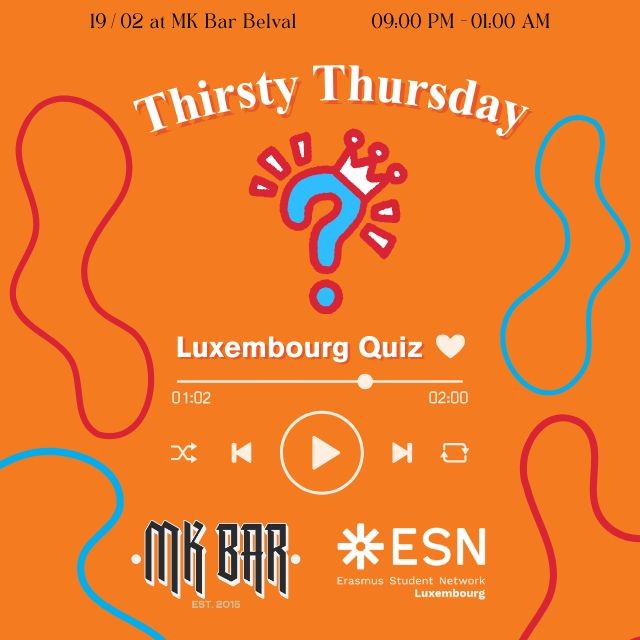 Thirsty Thursday, Luxembourgish Quiz