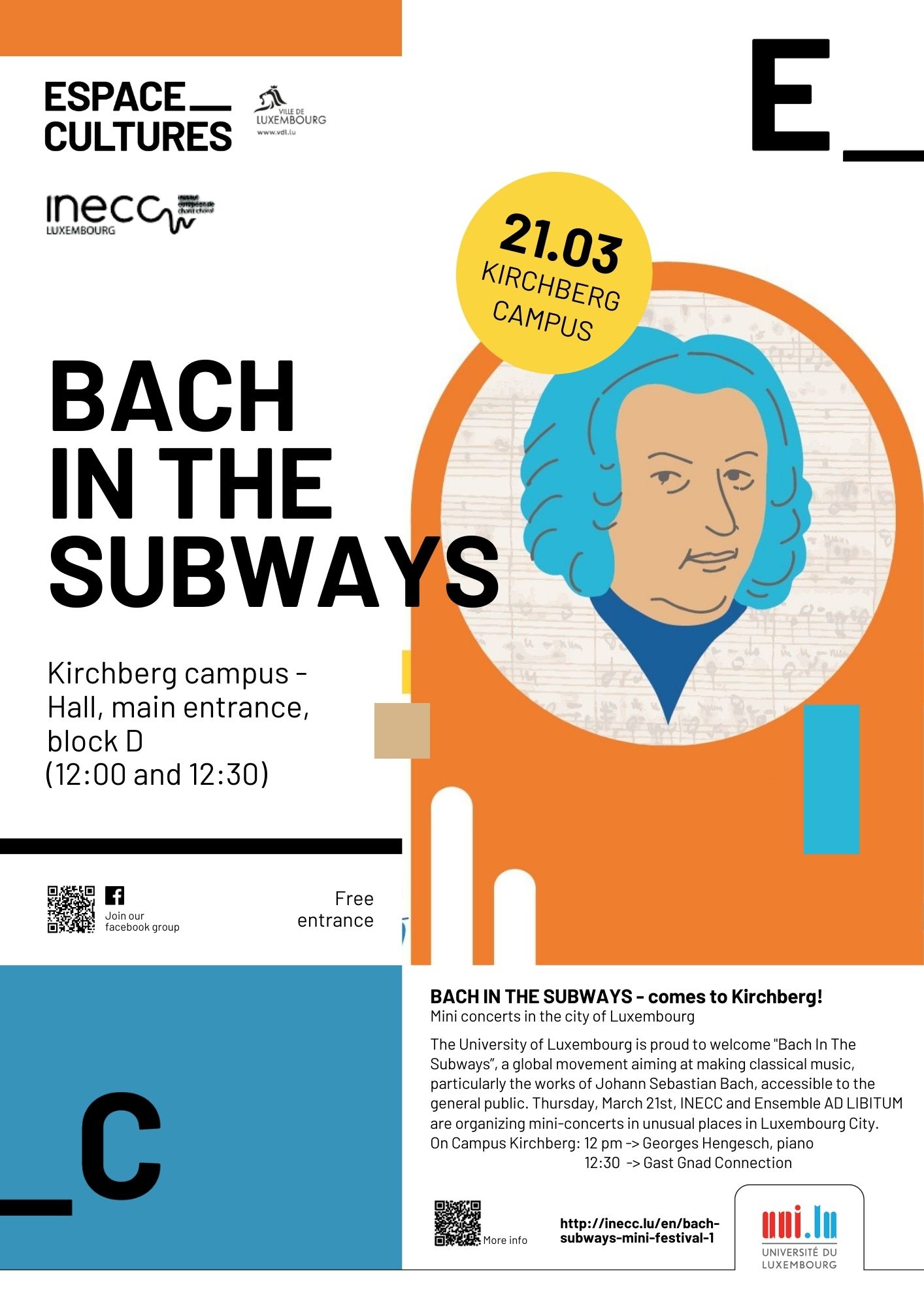 Bach in the Subways - Comes to Kirchberg!