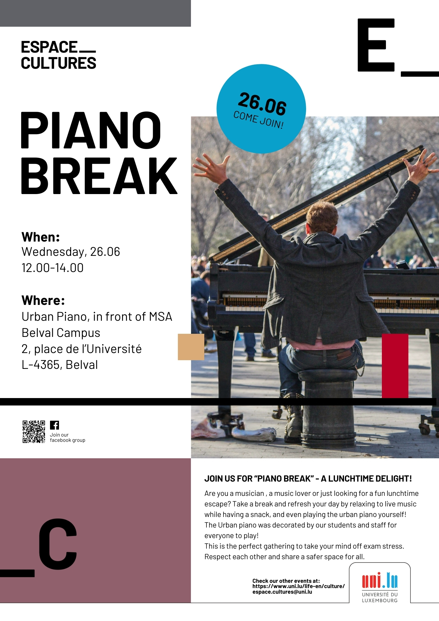 Piano Break - A lunchtime delight!