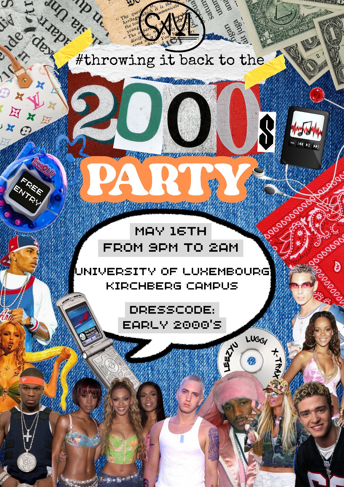 Back To The 2000s Party – Student Events Calendar