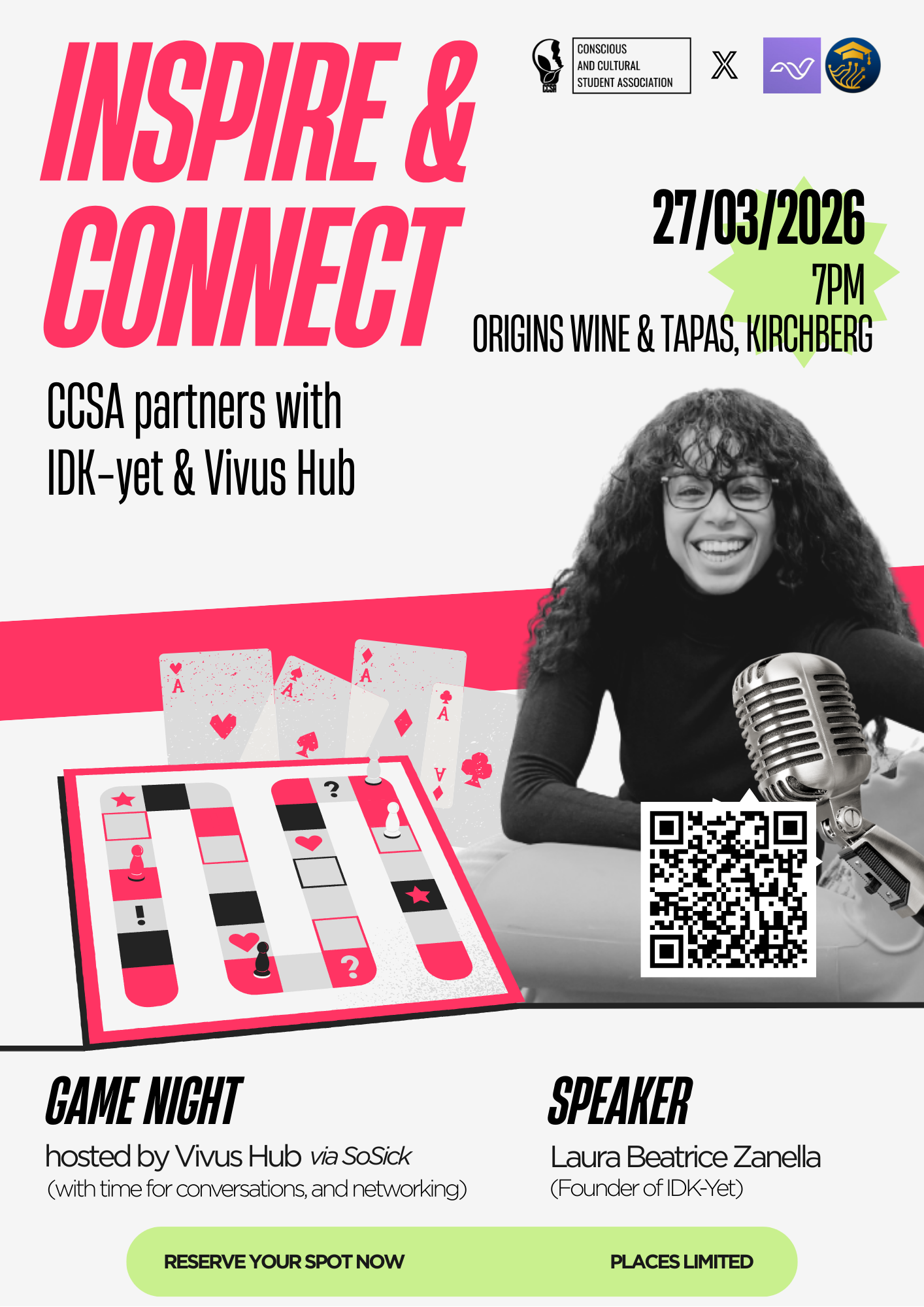 Inspire & Connect  with IDK Yet & Vivus Hub