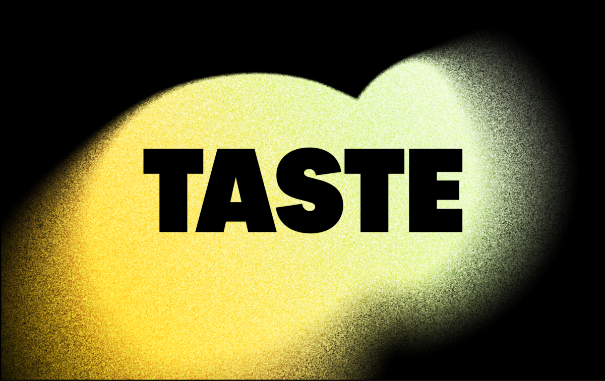 Taste banner yellow