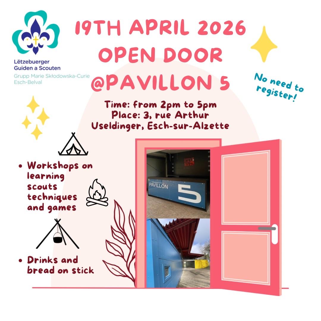 LGS Belval Scout Group Open Door Day