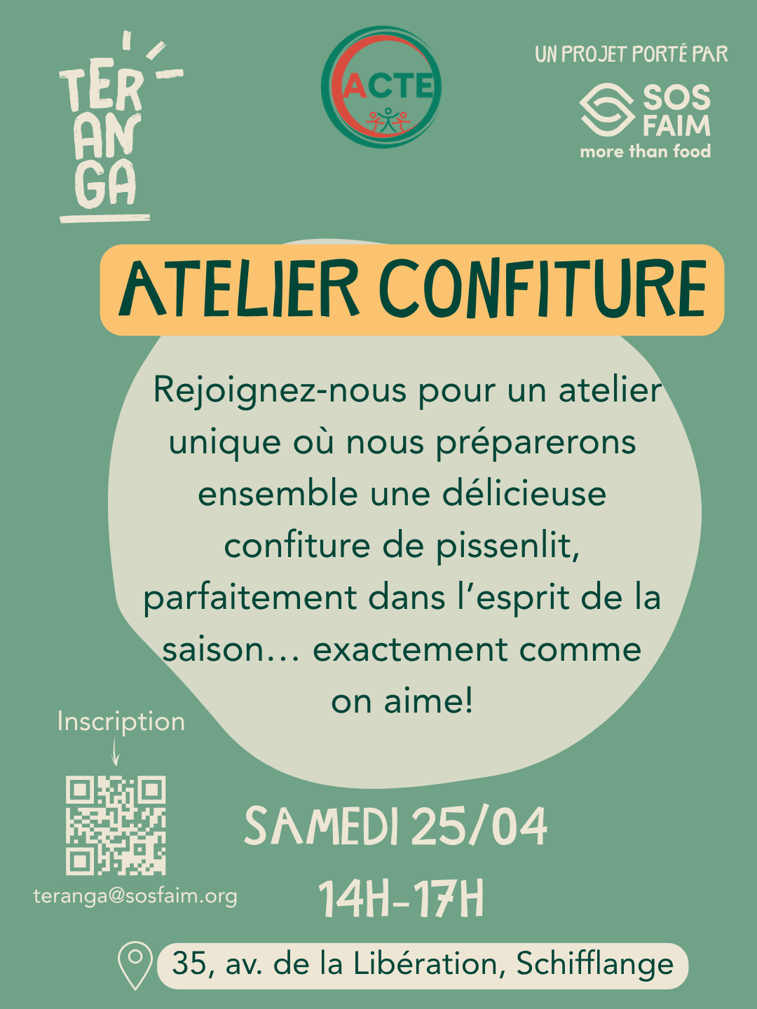 Atelier Confiture Pissenlit 🧺