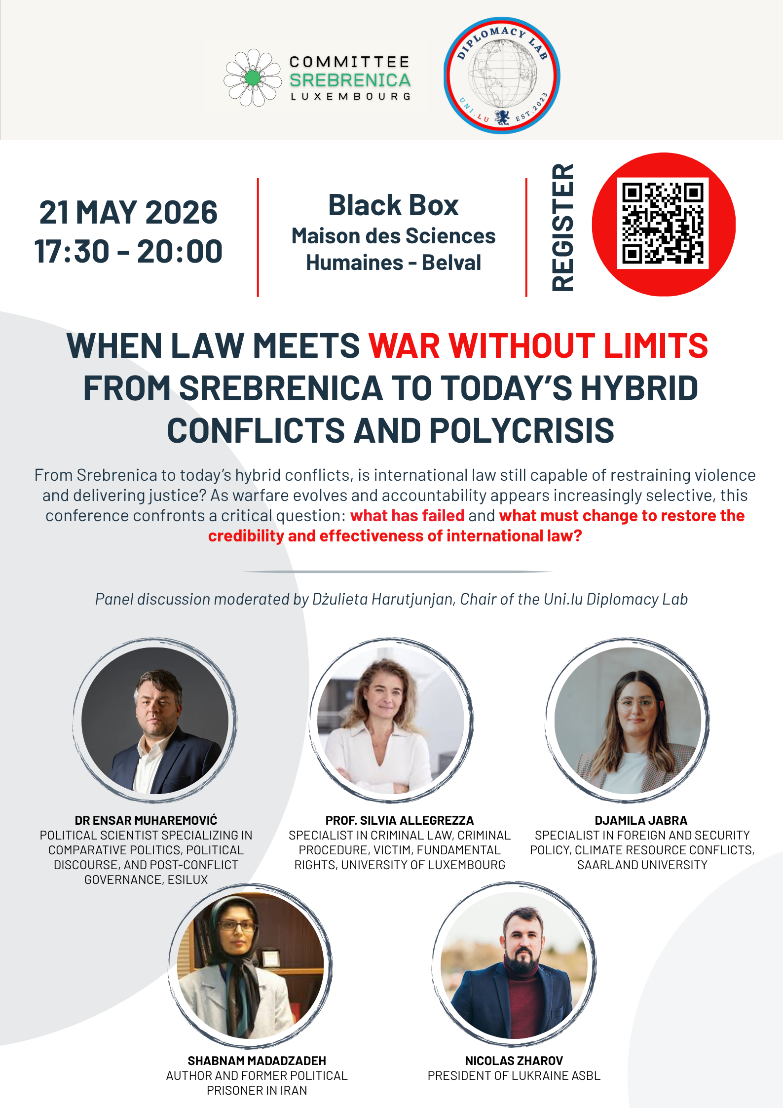 When Law Meets War Without Limits - Conference