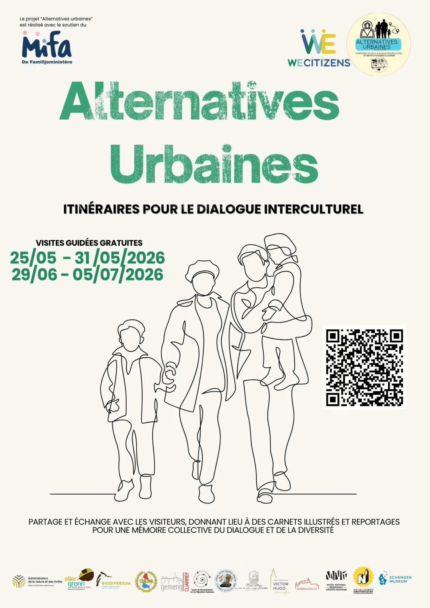 Guided Tour and Walk: National Museum of Resistance and Human Rights - Alternatives urbaines : Itinéraires pour le dialogue interculturel