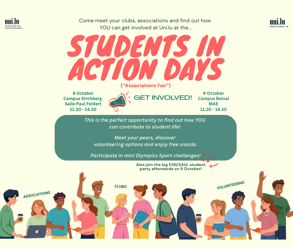 Students in Action Day - Kirchberg "Associations Fair"