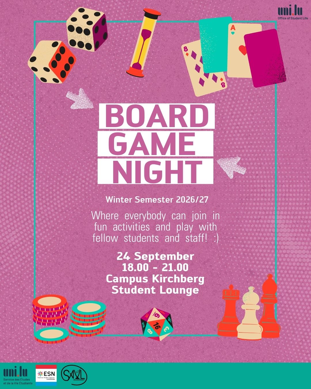 Board Game Night - Kirchberg