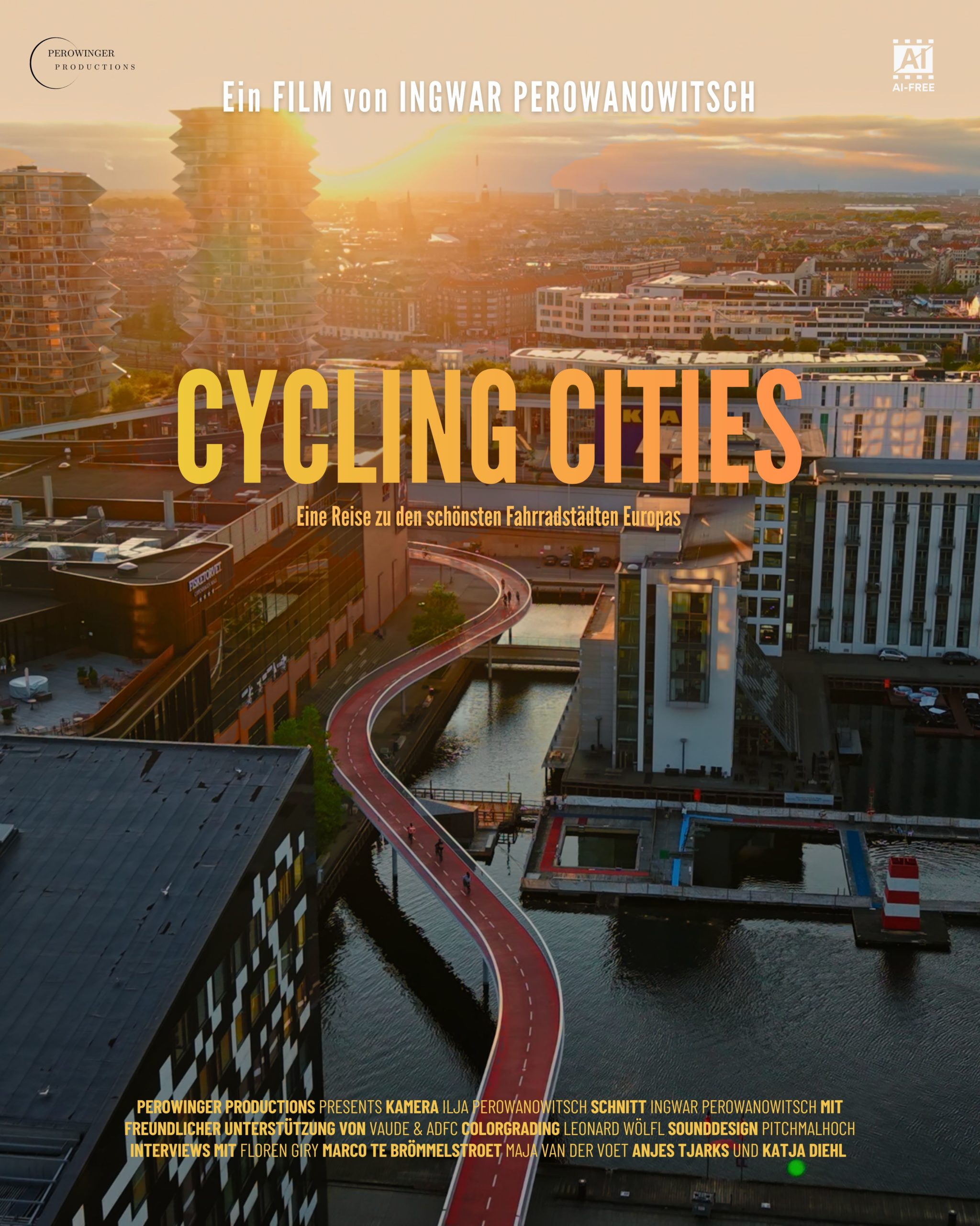 Cycle-friendly cities Film screening and discussion