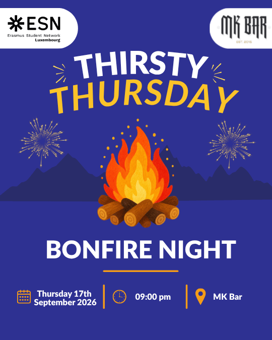 Thirsty Thursday - Bonfire night