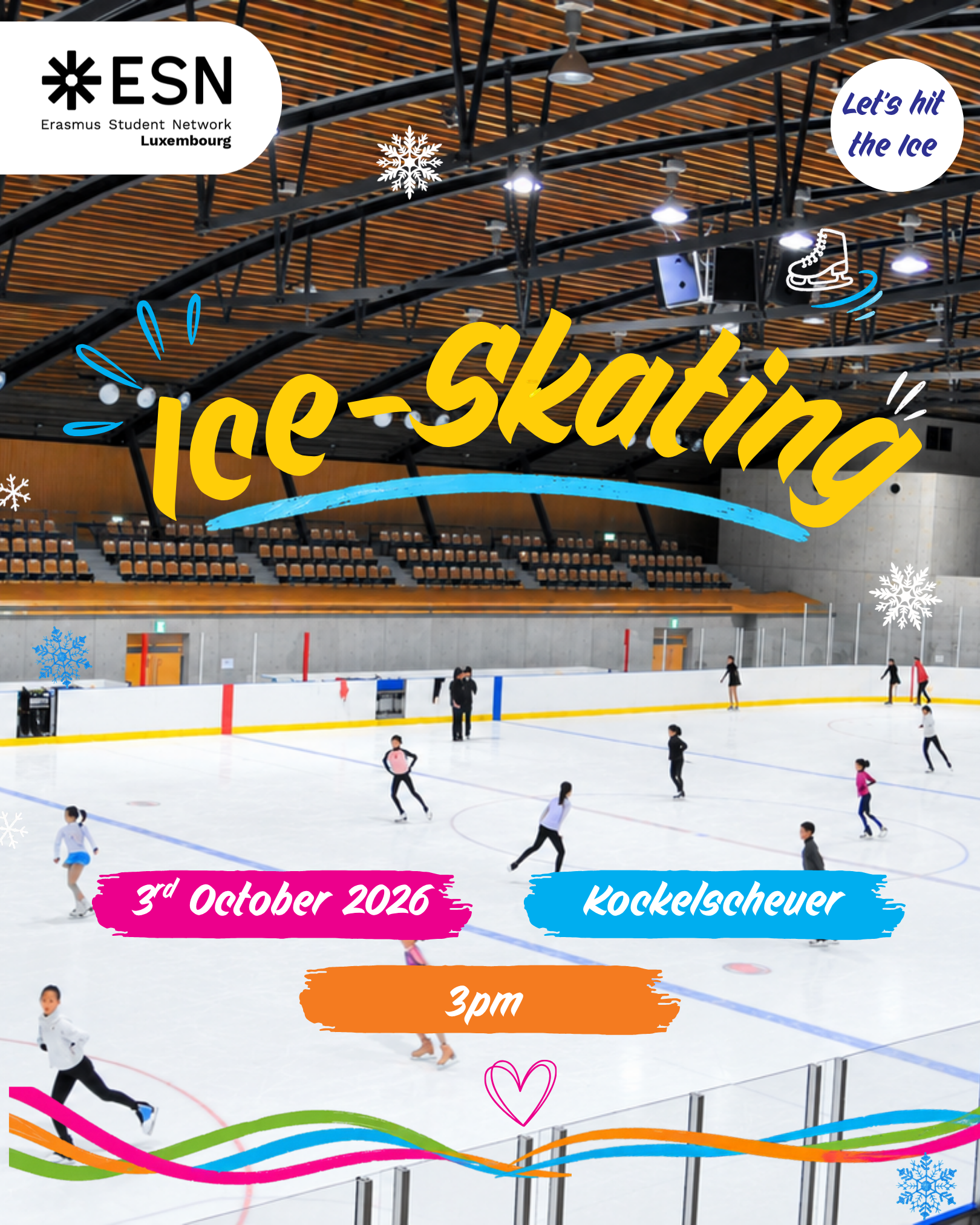 Ice-Skating with ESN Luxembourg