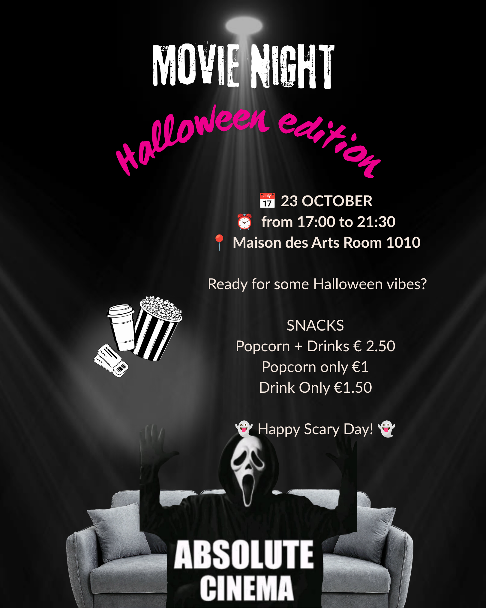 Halloween Movie Night