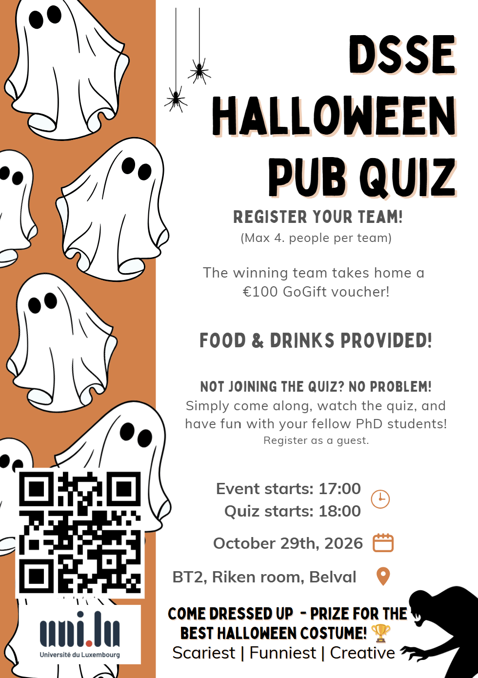 The Halloween “Pub” Quiz!