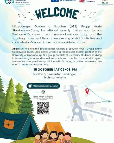Student Scouting Welcome Day